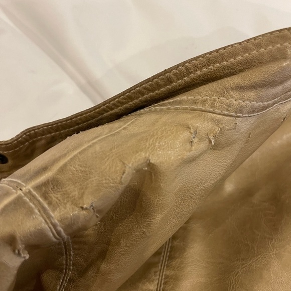 Pleather Jacket, fitted, small - Picture 5 of 5